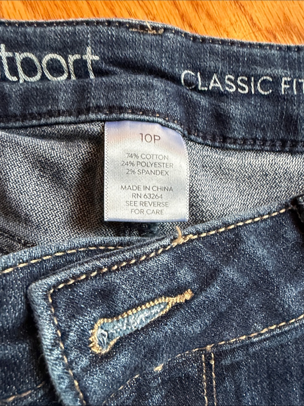Westport Dark Blue Ankle Jeans - Picture 2 of 4